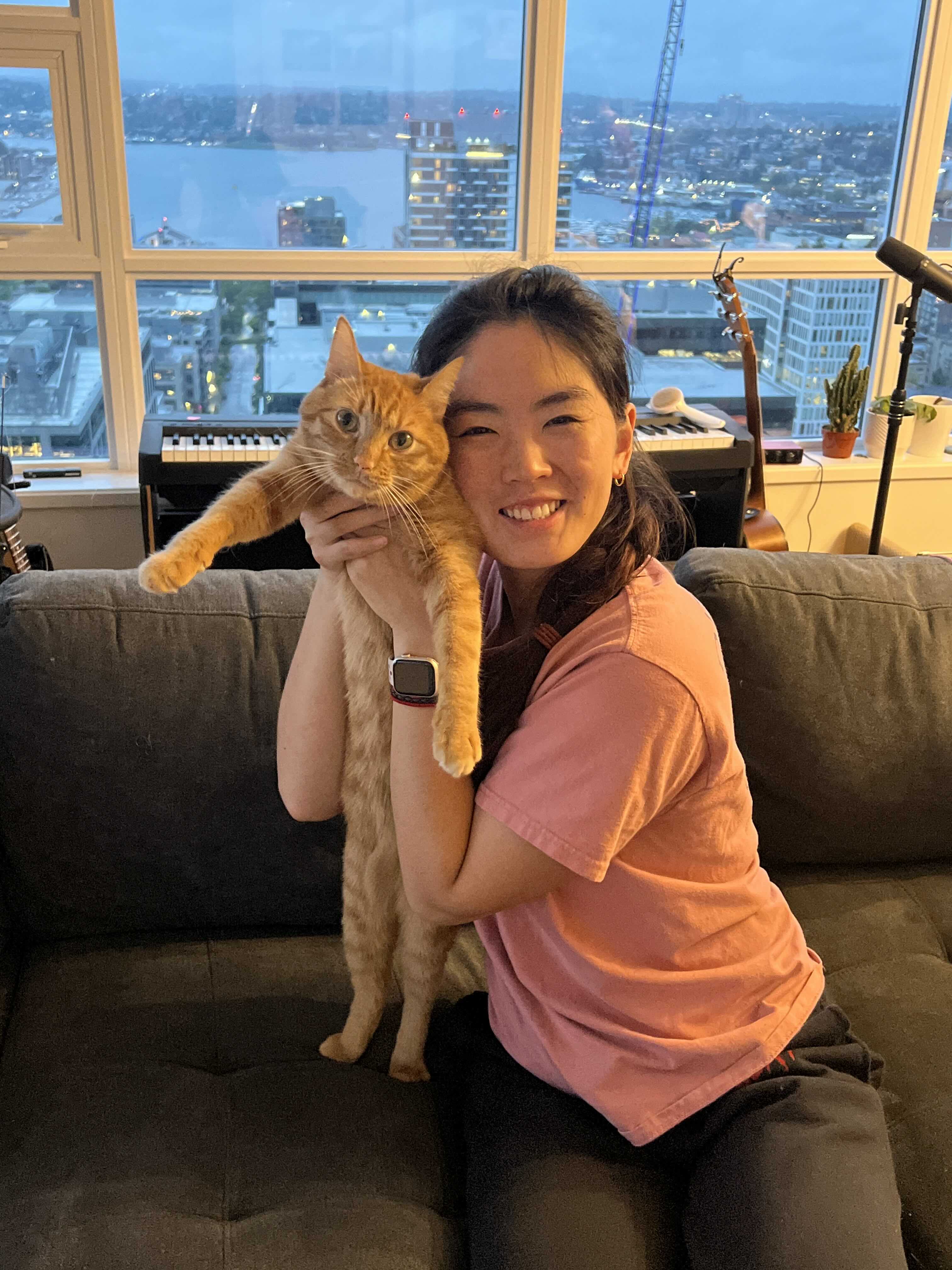 Kat with Boby